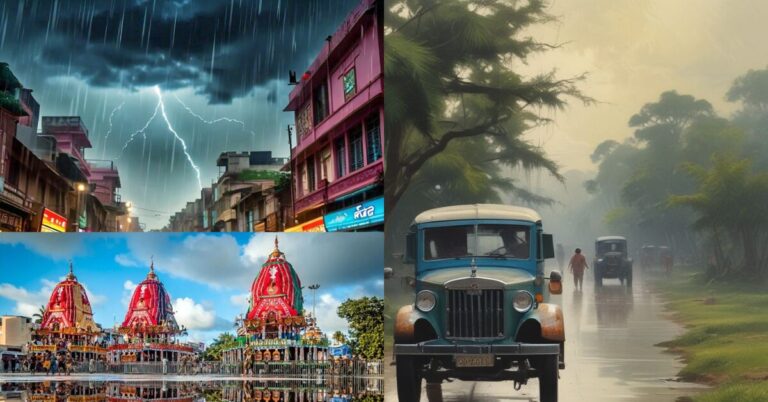 Rath Yatra is a Bengali emotion. So let's know how the weather will be on Sunday.